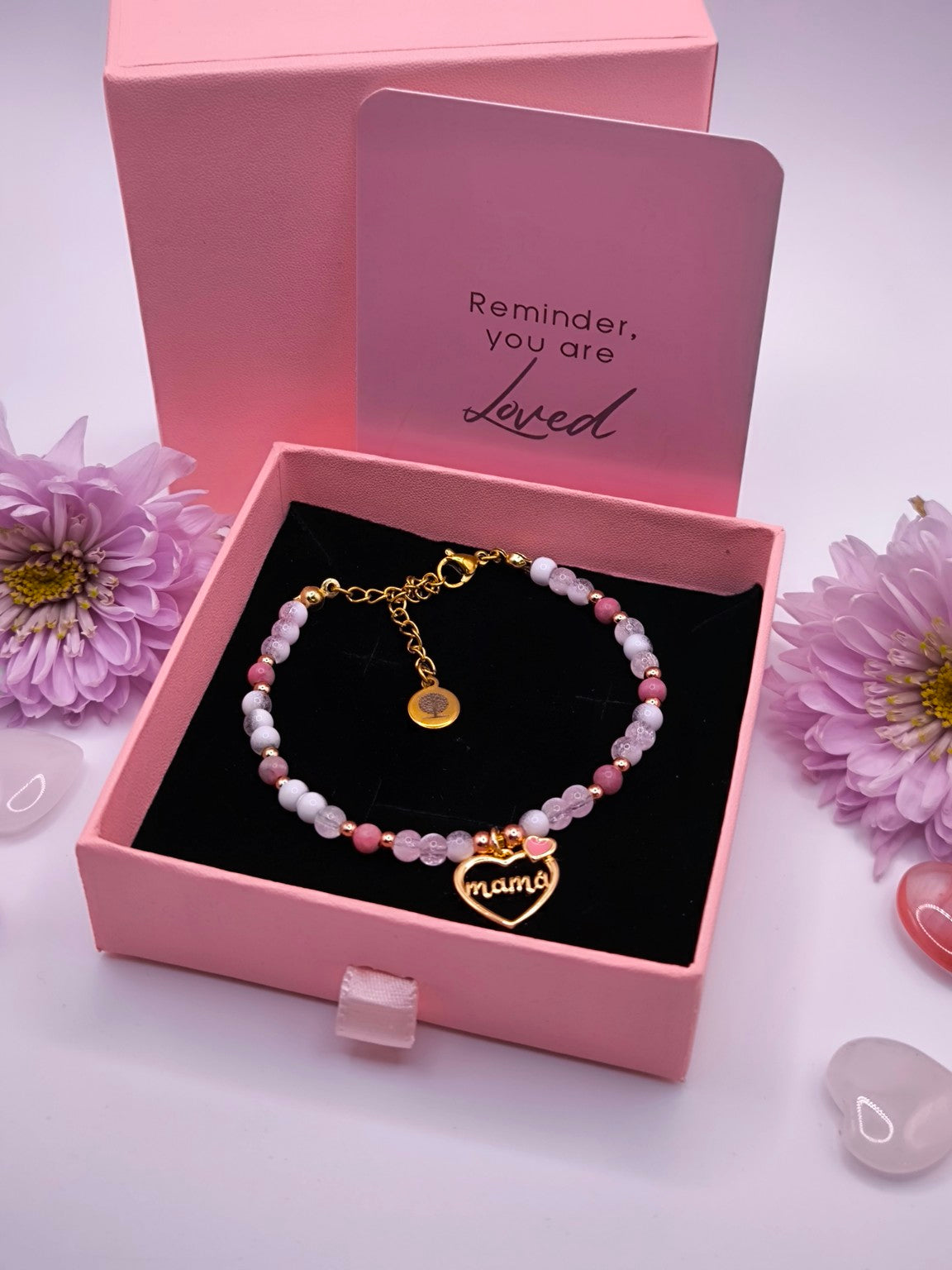 Perlenarmband Mama Muttertagsgeschenk
