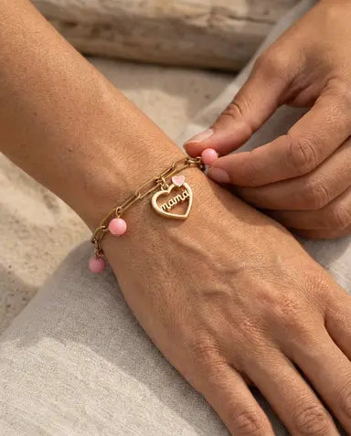 Edelstahlarmband Mama Muttertagsgeschenk