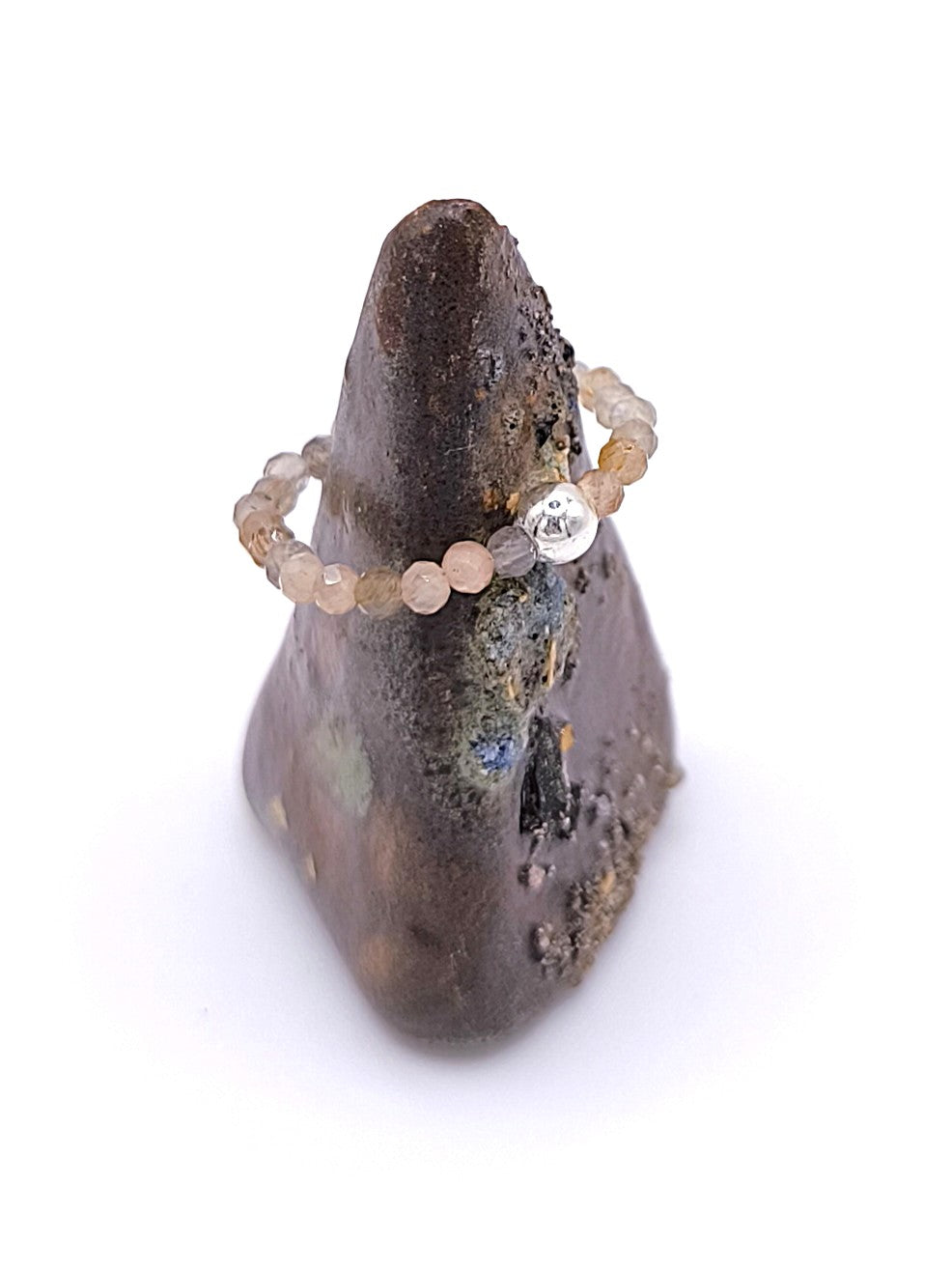 Ring aus Mondstein und Silber für Damen