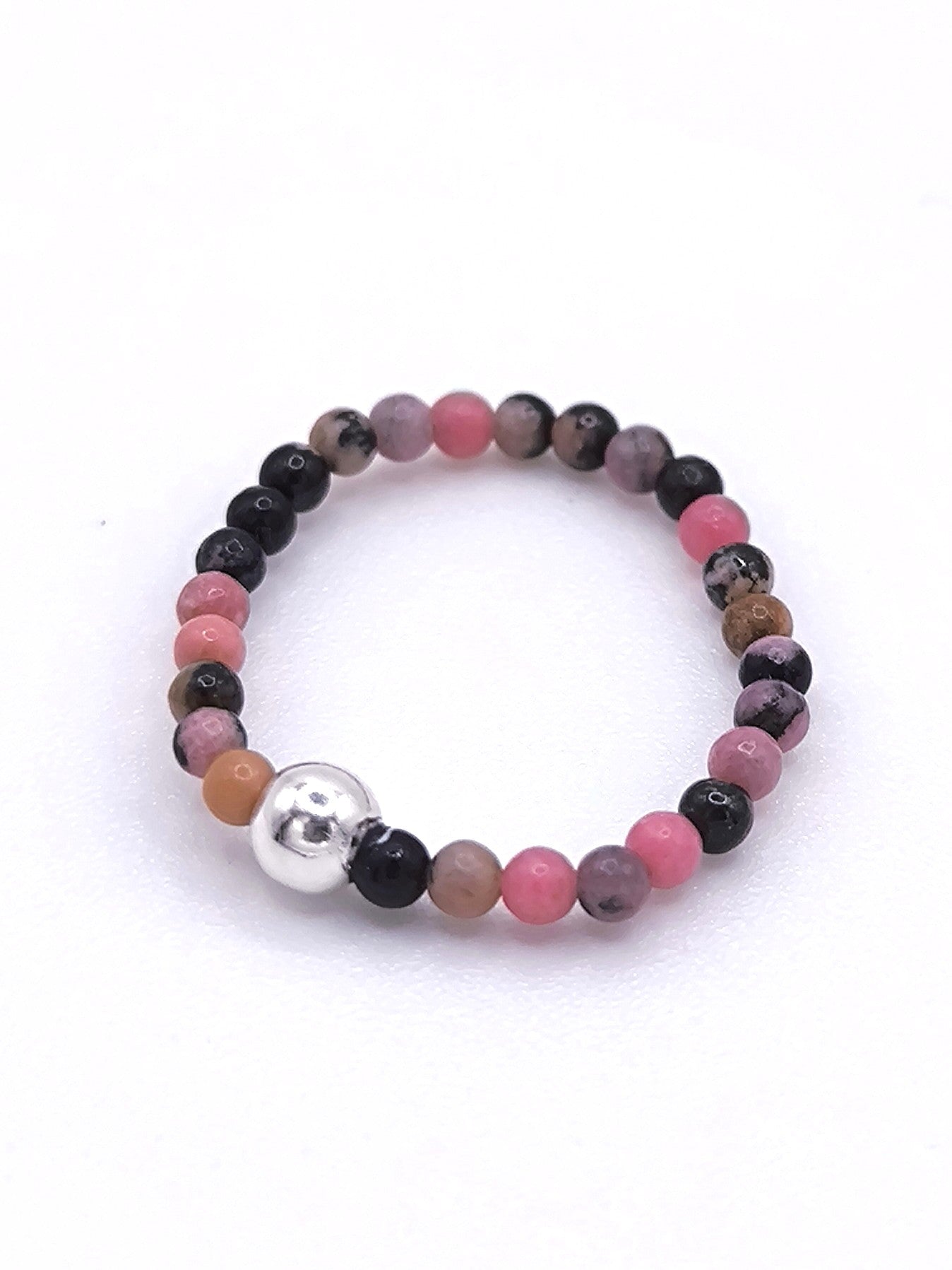 Ring aus Sonnenstein und Silber für Damen