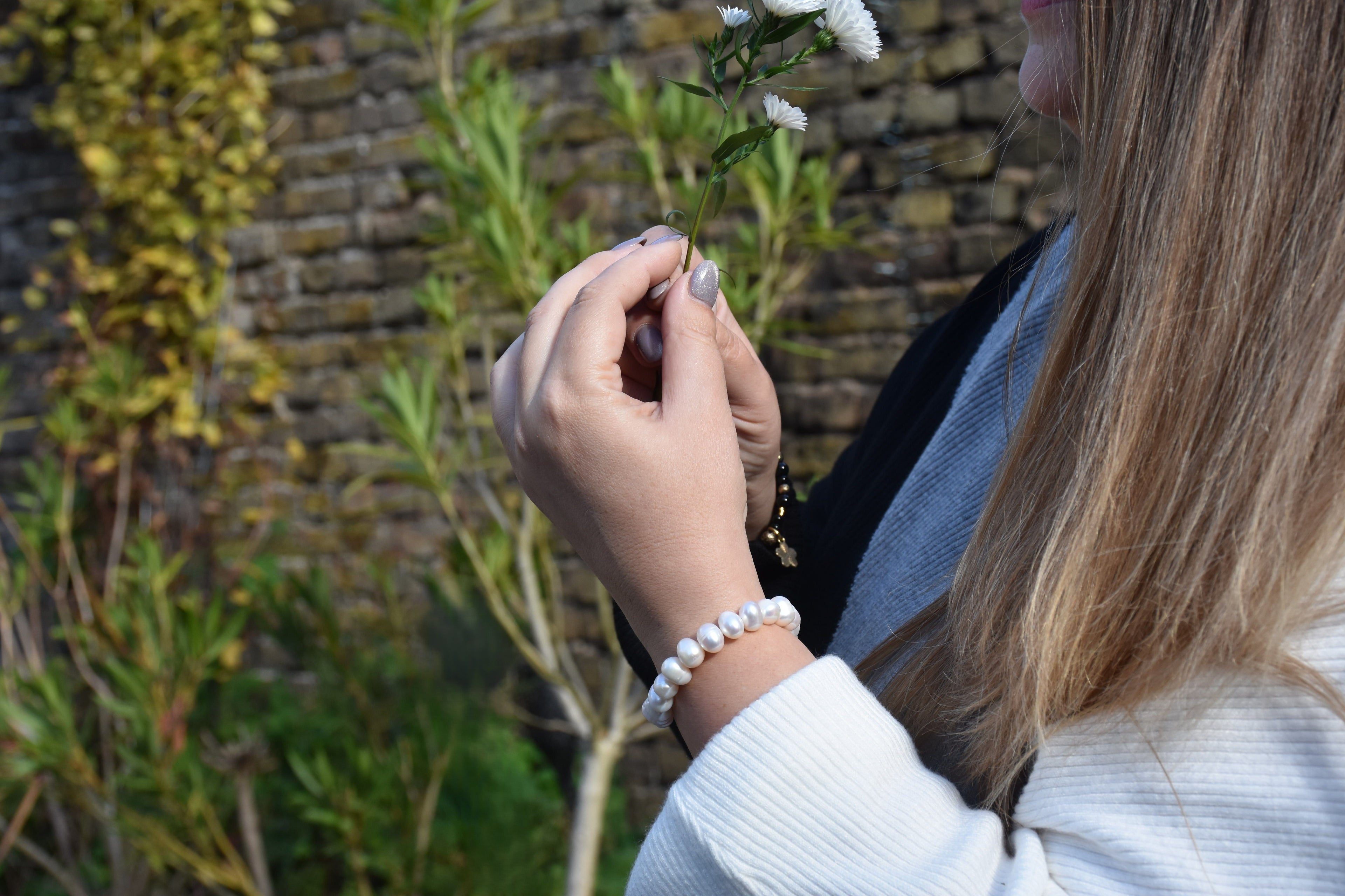 Armband aus Süßwasserzuchtperlen für Damen