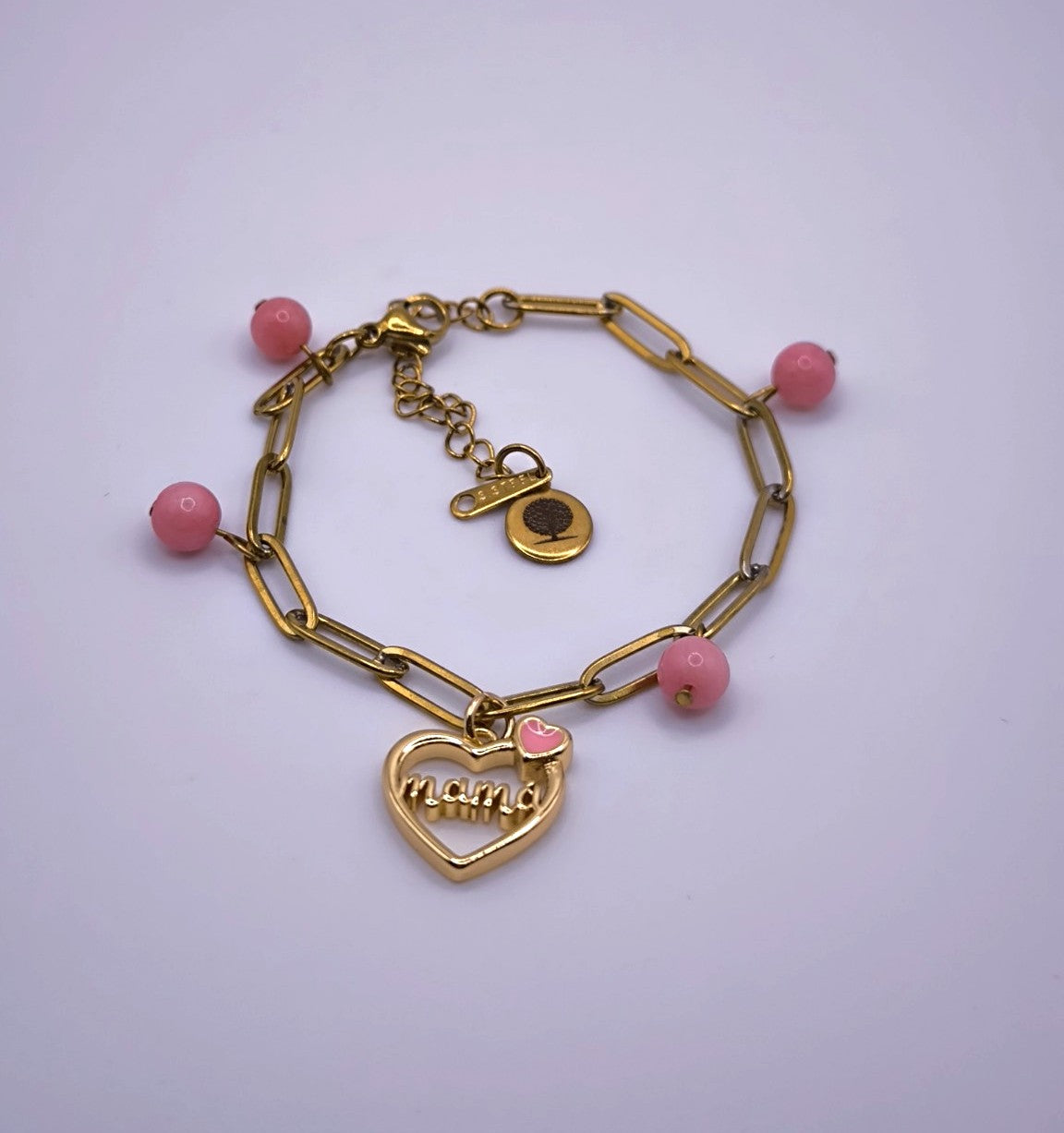 Edelstahlarmband Mama Muttertagsgeschenk