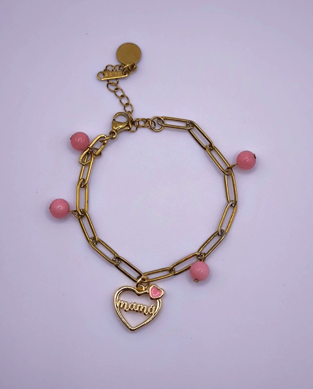 Edelstahlarmband Mama Muttertagsgeschenk