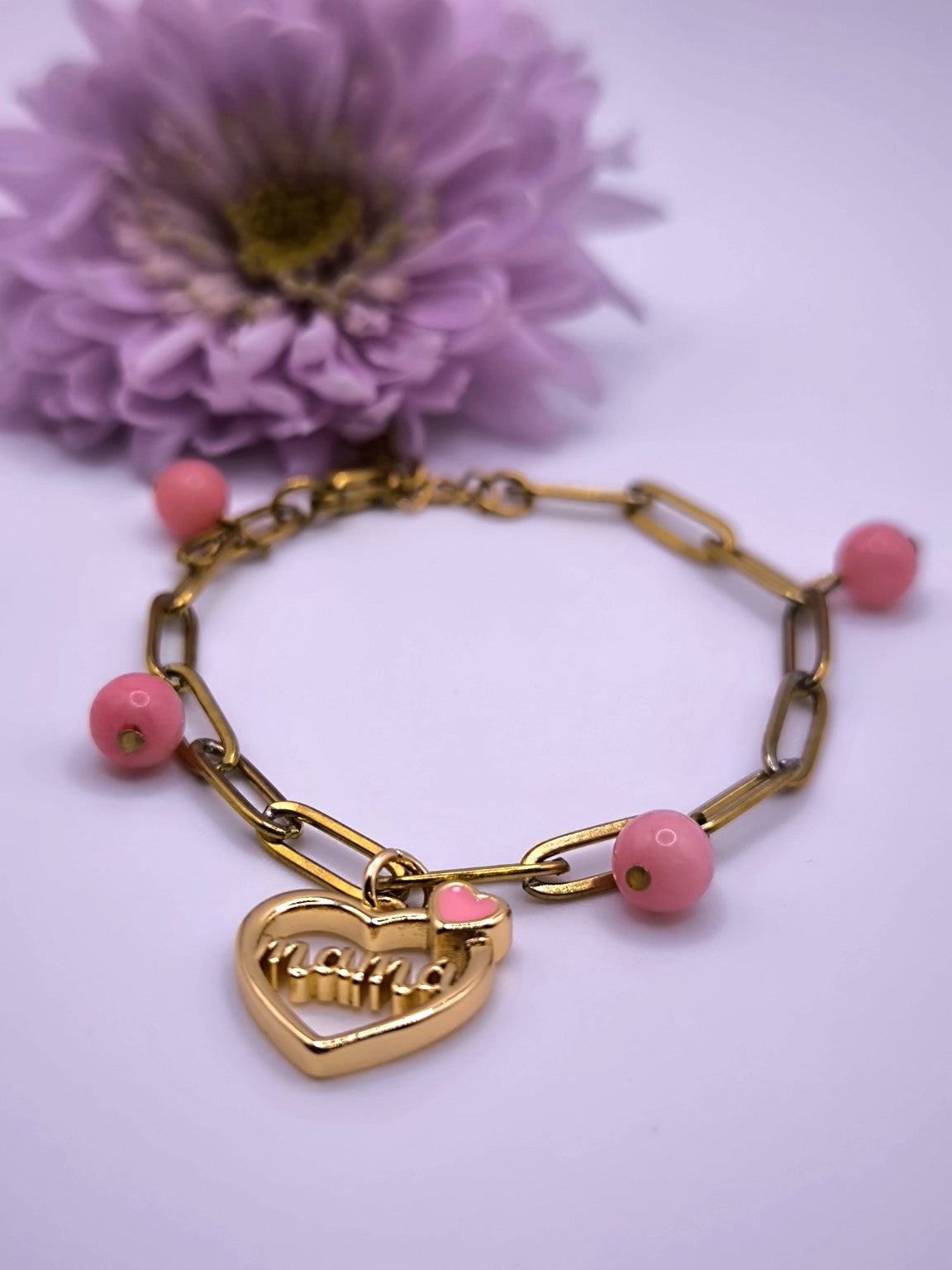 Edelstahlarmband Mama Muttertagsgeschenk