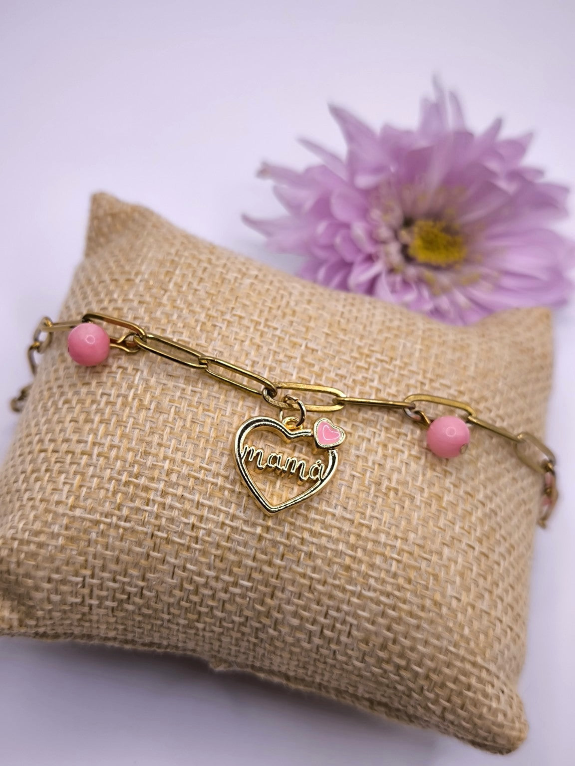 Edelstahlarmband Mama Muttertagsgeschenk