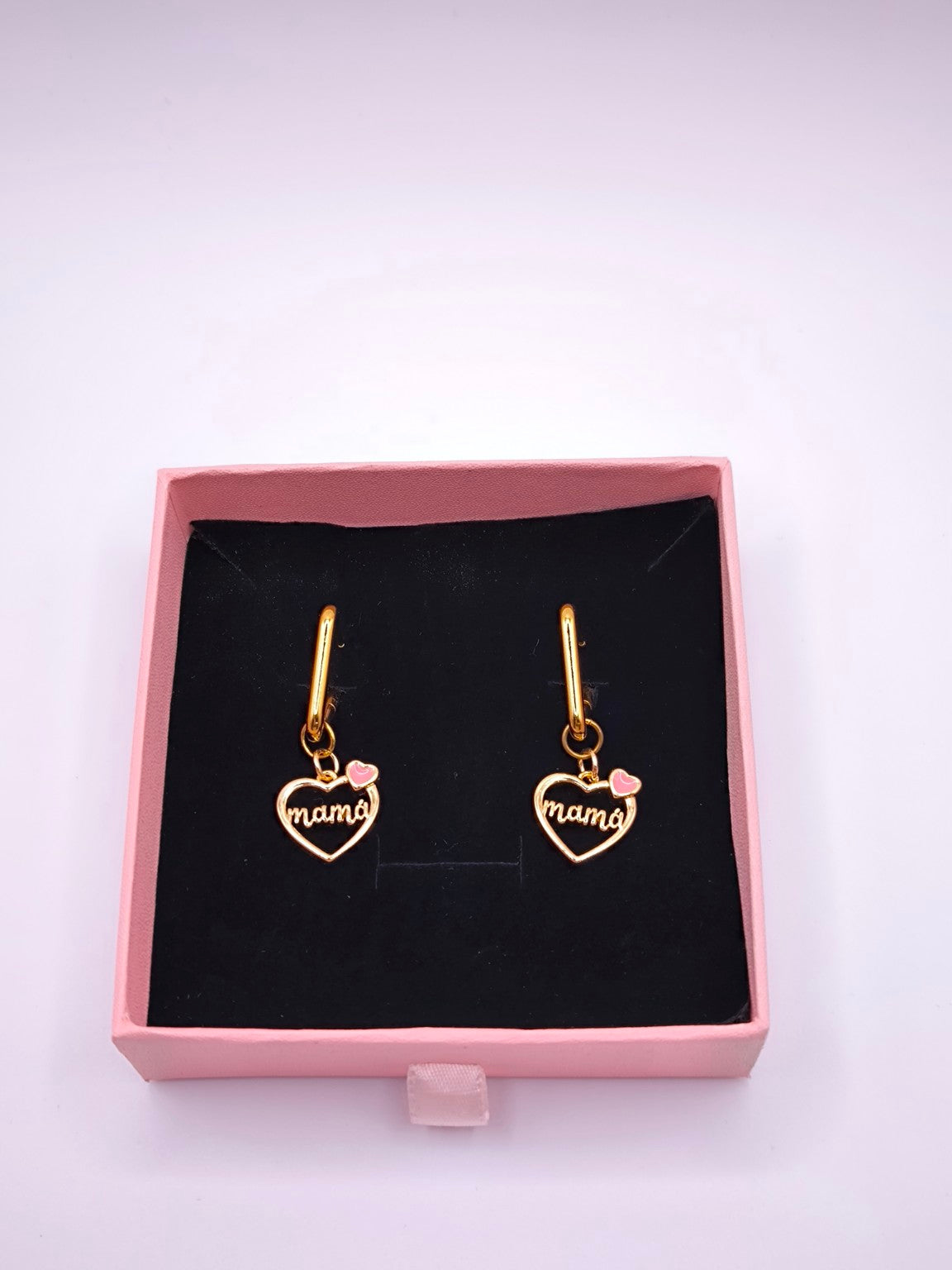 Edelstahl Ohrringe Mama Muttertagsgeschenk 3 Varianten