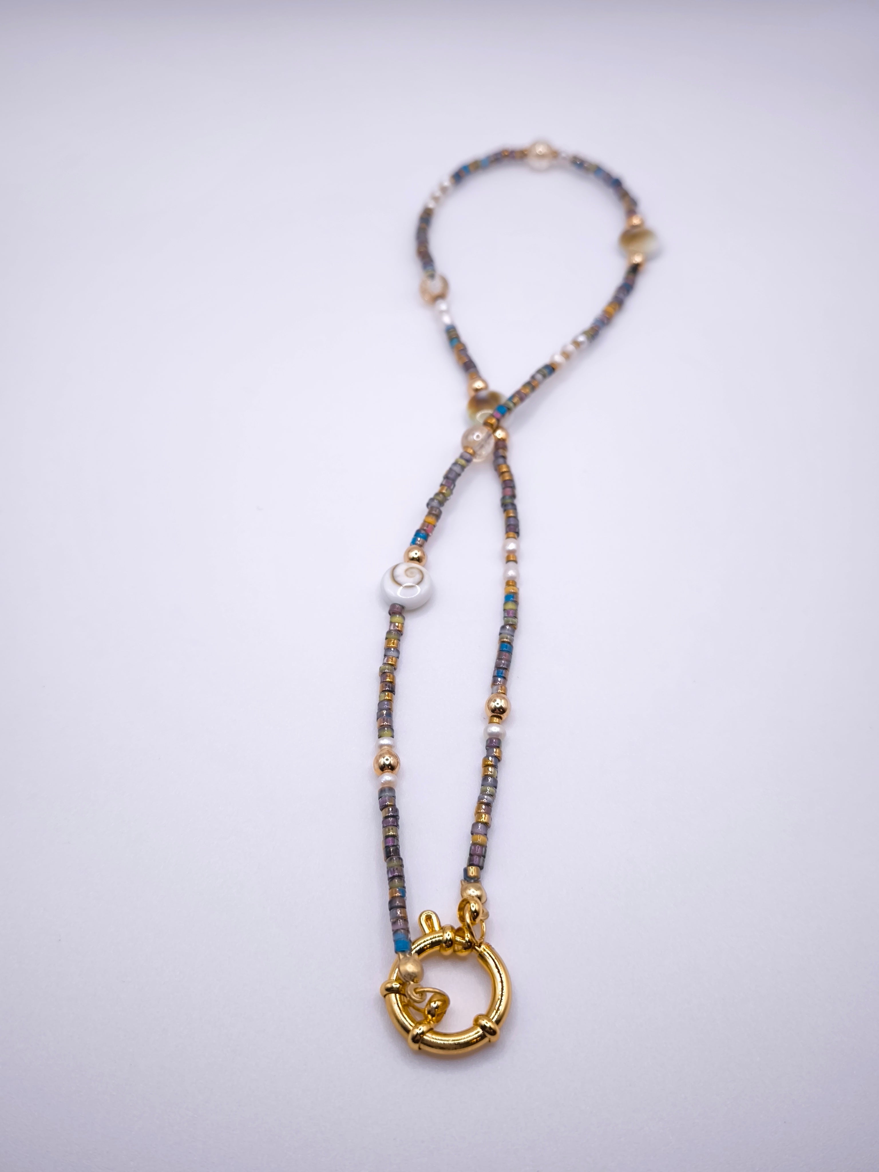 Shiva Kette bunt 1 Strang