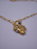 Edelstahlkette Cor Aureum