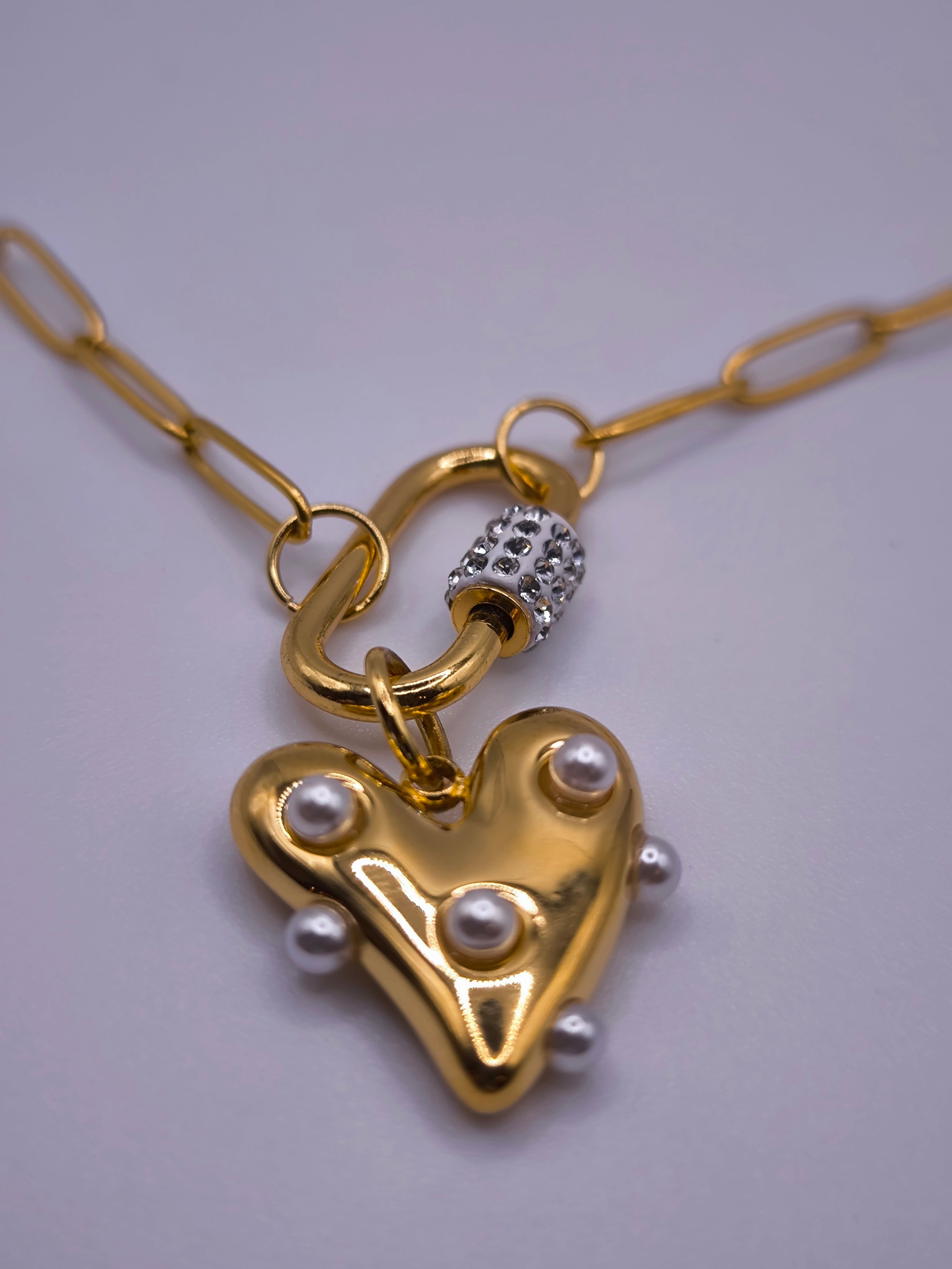 Edelstahlkette Cor Aureum