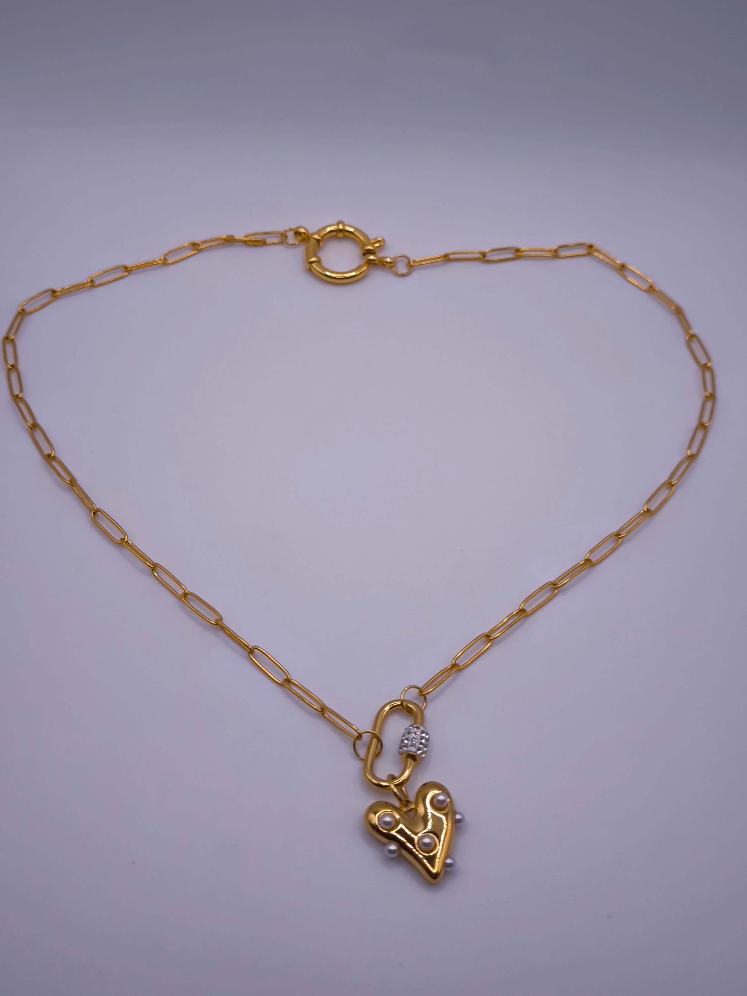 Edelstahlkette Cor Aureum