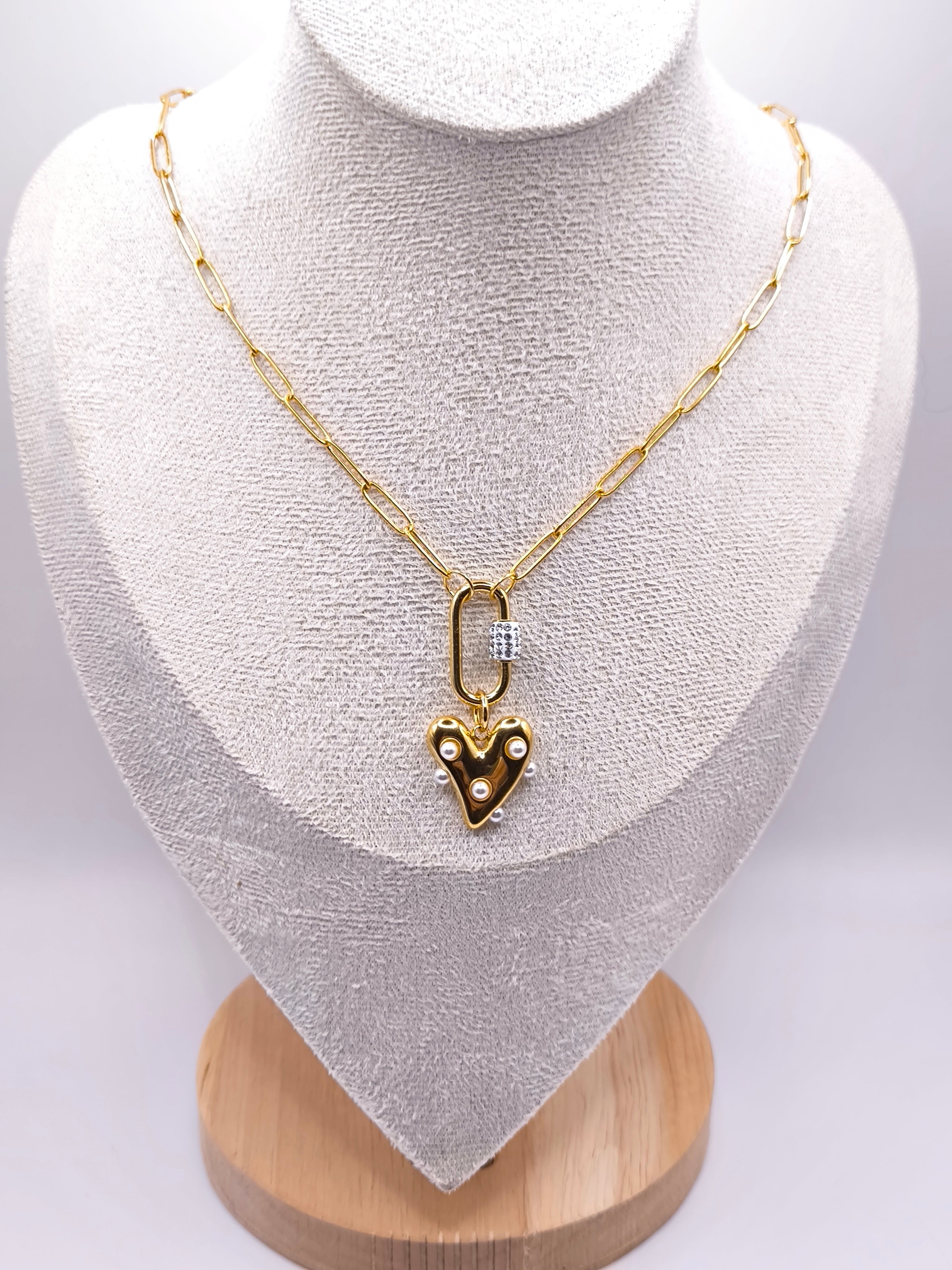 Edelstahlkette Cor Aureum