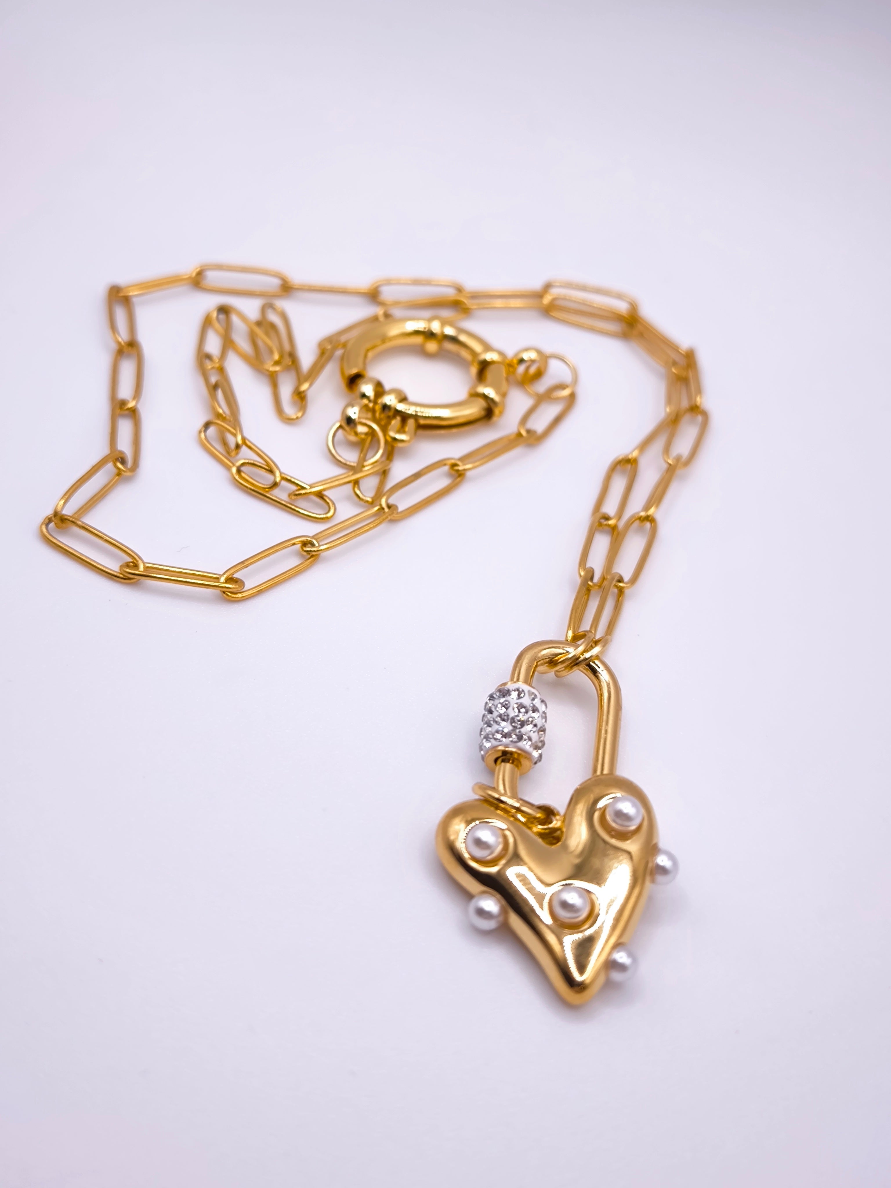 Edelstahlkette Cor Aureum