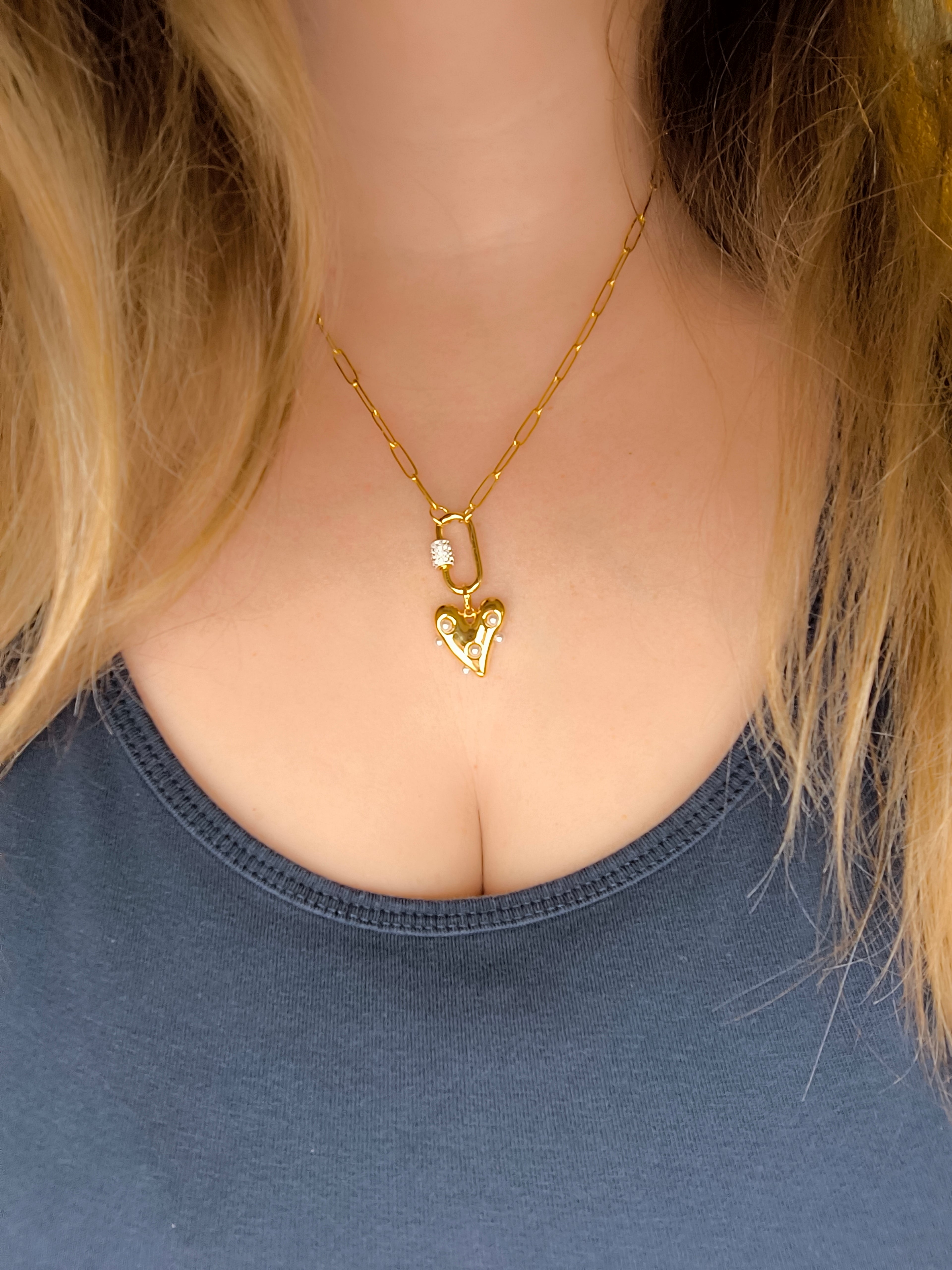 Edelstahlkette Cor Aureum